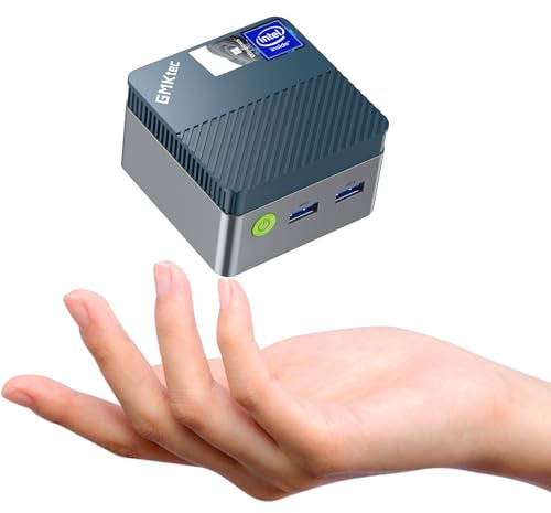 GMKtec Mini PC N97(Battere N150/N100/N97), Micro Computer de Bureau G5, 12a generazione Intel Alder Lake N97 (fino a 3.60 GHz) 12 GB DDR5 512 GB disco Major pour Enterprise, School, Bureau