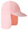 Gifts Treat Kinder Sonnenhut Legionärshut, UPF 50+ Sonnenschutz Strandmütze, Kinder Sonnenhut mit Nackenschutz, rosa, 6-8 Jahre