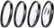 Close-up Filter Kit +1 +2 +4 +10 Lens Set for Digital Cameras 77mm, Clear