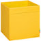 Storanda | Aufbewahrungsbox Regal | Faltbare & Extra Stabile Kallax Boxen Aufbewahrung | Aufbewahrungskorb Regalbox für Würfelregal | Ideal für Zuhause & Kinderzimmer | 33x33x33 cm | Gelb