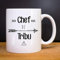 Mug Chef De Tribu - Mug céramique imprimé en France de la marque We are family