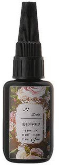 TuToy 25G/50G Thick Hard Type Uv Resin Glue Crystal Clear Ultraviolet Curing Activated Diy Jewelry Making- 25G