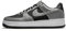 Nike Air Force 1 '07 An20 Herren-Basketballschuhe, schwarz/silberweiß, 43 EU