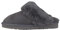 Rohn Moden Lammfell Pantoffel Slipper Talea, Hausschuhe für Damen aus echtem Fell in Premiumqualität (36 EU, grau, numeric_36)
