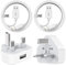 iPhone Charger Plug and Cable 2M 2Pack[Apple MFI Certified], iPhone Plugs UK with Lightning Cable, Phone Charger Adapter for iPhone 14 13 12 11 Pro Max/SE/XS/XR/X/8/7/6S/6