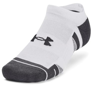 Under Armour Unisex UA Performance Tech 3pk NS, White / White / Jet Gray, M EU