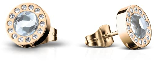 BERING Damen-Ohrstecker rund vergoldet 711-275-05