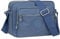 NEWIROVE Sac Bandoulière Femme Décontracté Moyen - Sacoche Besace Légère Pour Le Shopping, Le Travail et Les Voyages - Gris Bleu