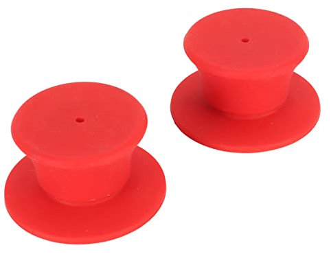 1/4 Zoll Nab-Nabenadapter-Gummiring für Studer ReVox, für Akai, für Teac usw., Roter Reel-to-Reel-Bandöffner, Nab-Naben-Adapter für Optische Wellen