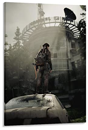 DAGUYS Vintage The Last of Us Filmposter 5 Wandkunst Bild Gemälde Poster Leinwand Druck Poster Kunstwerke Raumdekor 40 x 60 cm