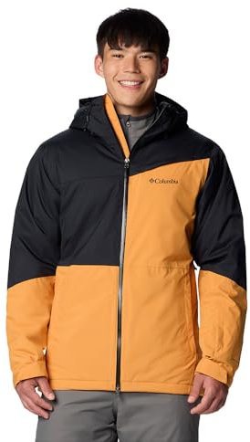 Columbia Herren Iceberg Point 2 Jacke Skijacke, Sonnenstein/Schwarz, M