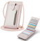 Casecond Uomo Donna Borsa a Tracolla per Mini Cellulare Piccola Borsa per Universale Telefono Portatile Messenger con Slot Carte di Credito per iPhone 15 11 Pro Max Samsung Xiaomi Fino a 7.3 Oro Rosa