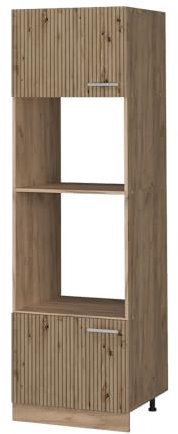 Vicco Mikrowellenschrank R-Line, Artisan-Eiche, 60 cm