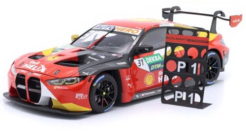Minichamps BMW M4 GT3 Schubert Motorsport Sheldon Van der Linde #31 DTM Champion 2022 1:18