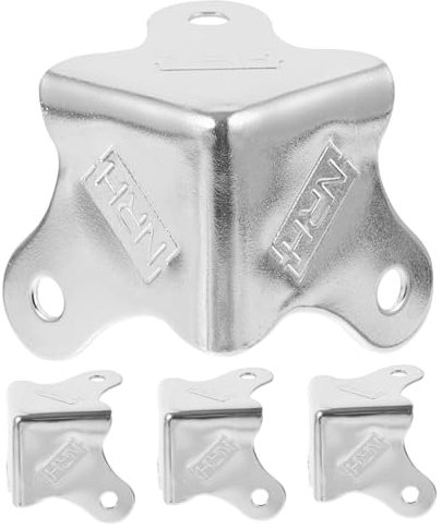 HOMOCONO 4stücke Metalleckenschutz Dekorative Kantenabdeckungen Für Möbel Eckenschutz Für Schränke Und Schreibtische Schutzvorrichtung Aus Metall