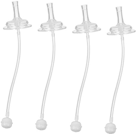 KOMBIUDA 8stücke Silikon Sauger Für Babyflaschen Praktisches Zubehör Zum Füttern Transparent Geeignet Für Flaschen