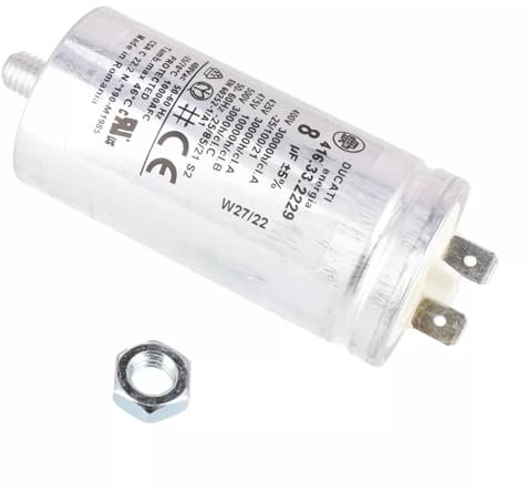Masterpart Dryer Capacitor 8UF To Fit Creda TCR2, TCS3 Tumble Dryers