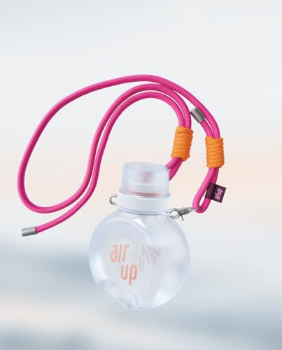 Air Up O, Borraccia da 800 ml, Ice Corall, incl. 3 capsule, borraccia sportiva, in Tritan, lavabile in lavastoviglie, senza BPA, BPS e Ftalati, by Skinkura Service
