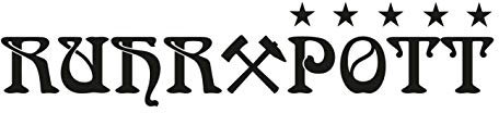 kleb-Drauf | 1 Ruhrpott | Schwarz - glänzend | Autoaufkleber Autosticker Decal Aufkleber Sticker | Auto Car Motorrad Fahrrad Roller Bike | Deko Tuning Stickerbomb Styling Wrapping