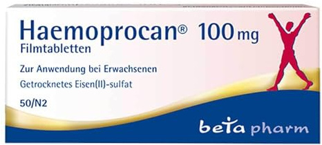 HAEMOPROCAN 100 mg Filmtabletten 50 St