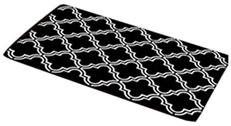 Alfombra de Cocina Alfombras de área Modernas Antideslizantes más Baratas Sala de Estar Balcón Baño Alfombra Impresa Felpudo Pasillo Alfombra de baño geométrica