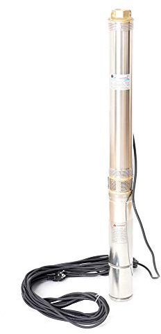 Robuste Tiefbrunnenpumpe 75QJD317 3 Zoll Sandverträglich <5% 0,55 kW 3500 L/h 6,1 bar