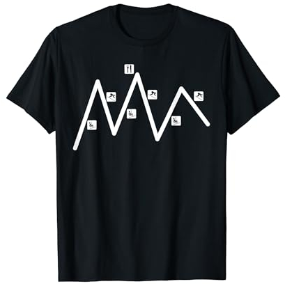 Skifahren Motiv Wintersport Ski Berge Skifahrer Skisport T-Shirt