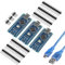 AOICRIE 3PCS 5V 16MHz Micro Controller Board Module Development Board with USB Cable for Arduino