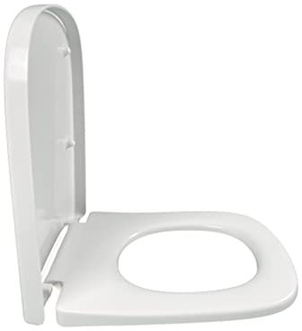 Siège Thermodur avec charnières métalliques - Compatible avec les toilettes de la collection Vox et Struktura - Blanc