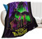 Day of The Tentacle Fleece Blanket Super Soft Fuzzy Warm Cozy Flannel Fleece Bed Blanket Lightweight Decorative Living Room 60x80