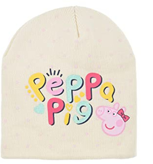 Sun City Peppa Wutz Pig Kinder Mädchen Winter-Mütze Beanie-Mütze