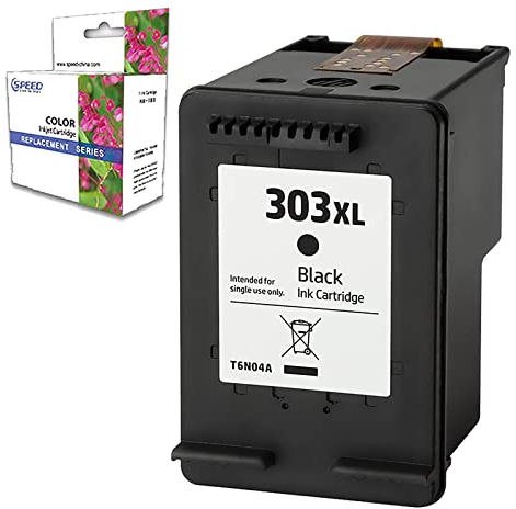 Druckerpatrone kompatibel für HP 303 XL schwarz 303XL Tintenpatrone Zubehör für Drucker ENVY PHOTO 6220 6230 7130 7830 TANGO X SMART