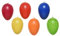 Ostereier zum Aufhängen 6cm x 20 Stück Kunststoff Deko Eier Plastikeier Hängedeko Osterdeko Set
