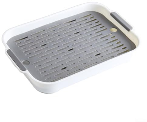 DAZZLEEX Urinoir pour Lapin, Toilettes pour Petit Animal (L Blanc)