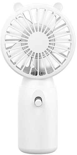 Mini ventilateur portable de voyage alimenté par piles AA super silencieux pour la maison et le bureau - Ventilateur de voyage avec batterie AA - Mini ventilateur portable à main - Mini ventilateur de