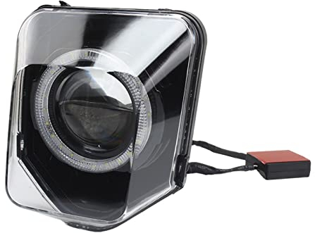 VaizA Frontscheinwerfer Angel Eye Motorrad Scheinwerfer Runde Scheinwerfer Scheinwerfer Docht Für - FC TC TE FE 125 250 300 350 450 501 701 250i 300i