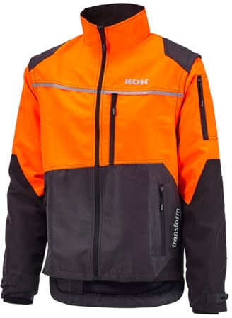 KOX Forstjacke Transform Anthrazit/Orange Gr. 50/52 (=M/02)