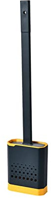 EVIC Toilet Brush With Long Handle Flexible Soft Bristles Cleaning Brush Bathroom Accessories Toilet brush (Color : Dark Blue)