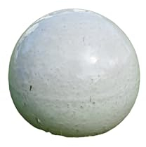 Dekokugeln Gartenkugeln aus Keramik tolle Set-Angebote - absolut frostfest und witterungsbeständig (Grau-Weiß, 3er Set)