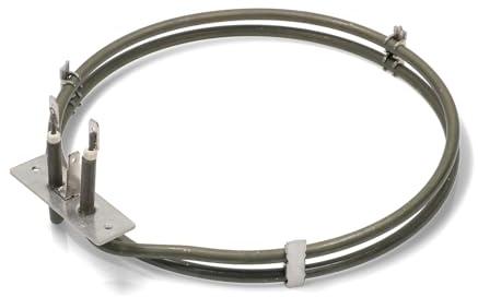 KGA Supplies 2400W Fan Oven Element Compatible With Zanussi ZCV551MXC, ZCV553MWC, ZCV551MNC, ZCV551MWC