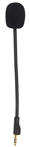 Yechiry Replacement Game Mic, 3.5mm Rotatable Game Boom Microphone Noise Reduction Replacement Game Mic with Gold Plated Plug, Flexible Detachable Gaming Headset for G Pro G Pro X