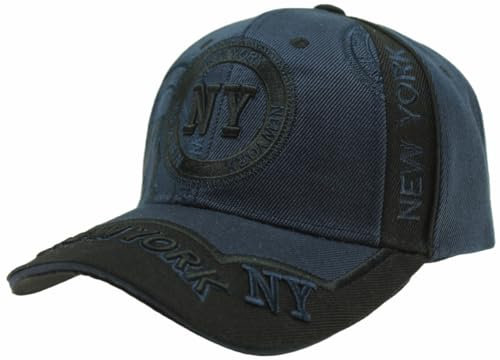 Royal Stallion Trendy NY Baseball Cap, navy, One size