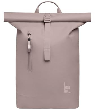 GOT BAG Rucksack Rolltop 2.0 Lite | Laptop Rucksack wasserdicht mit Herausnehmbarer 15,6“ Laptoptasche | 26 Liter Füllvolumen Rollrucksack (blobfish)