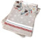 Lot de 2 torchons de cuisine 50x70 cm 100% coton CHALET lin