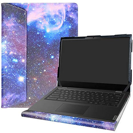 Alapmk Schutzhülle für Acer Chromebook Plus 514 CB514-4HT CB514-4HT-375Z/Chromebook Plus Enterprise 514 CBE594-1T CBE594-1T-33PQ, Hülle für ASUS Chromebook Flip CX1 CX1400FKA-AS88F, Galaxy