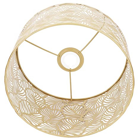 Dioche Abat-jour sur Pied Abat-jour pour Lampadaires et Lampes de Table Style Simple Moderne Doré