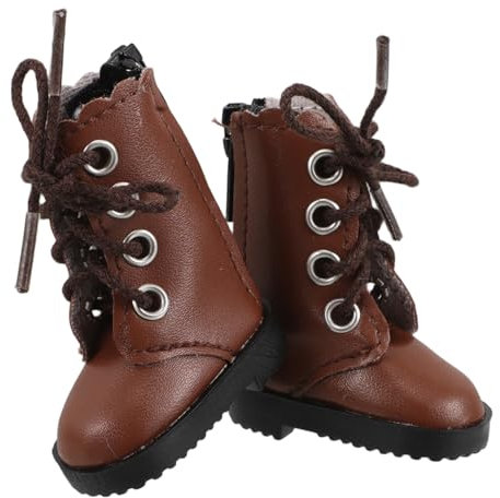 TOYANDONA Bjd Doll Shoes High Boots for 30cm Jointed Dolls Replacement Toy Footwear for Girls