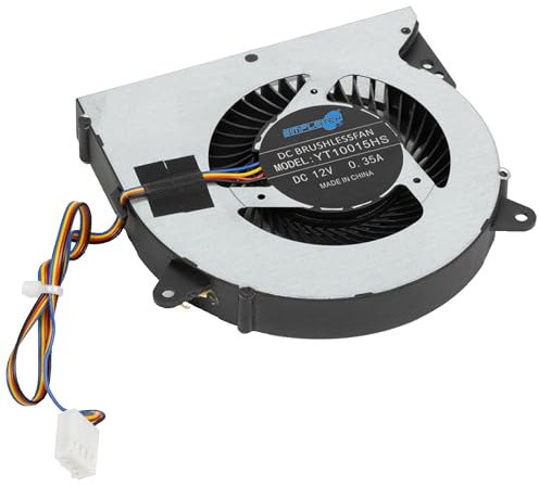 SIMPLETEK - Ventilador Disipador Ventilador para CPU Procesador Conector 4 Pin Modelo YT10015HS Ideal para All in One Simpletek 34