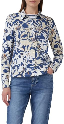 s.Oliver Damen 2170933 Jersey Bluse langarm
