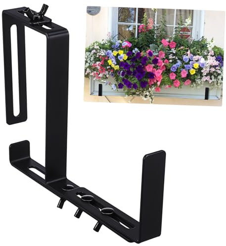 HANABASS 1satz Blumenkasten Halterung Robustem Für Balkon Fenster Und Garten Installieren Für Pflanzen Und Blumen Im Freien